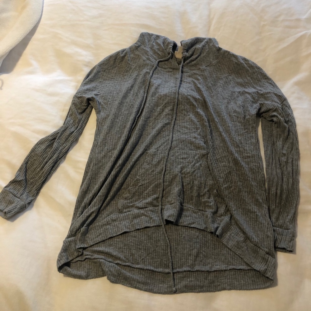 Mossimo Gray waffle hoodie